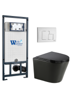Комплект инсталляции с унитазом Weltwasser MARBERG 507 + SALZBACH 043 GL-BL + MAR 507 SE GL-WT