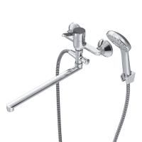 F85B90100 X-Joy S, Смеситель для ванны и душа AM.PM, излив 325 мм, душевой набор, хром
