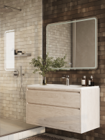 Зеркало Reflexion Blessed RF5447BL с фоновой подсветкой, к/с, диммером, антипаром 1000х800