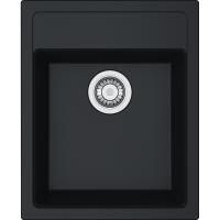 Кухонная мойка FRANKE 114.0489.202 из материала Tectonite SID 610-40, оникс (стоп-вентиль в комплекте)