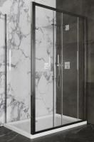 Душевой уголок Roxen Caspia 55060-120-R 120x80 правый, прозрачное стекло/профиль хром