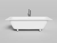 Ванна встраиваемая Salini ORLANDA AXIS KIT 190x80 покраска по RAL полностью, S-Stone, матовый 103321MF