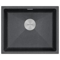 Мойка Paulmark LUMI 55 UNI LU55-DG 555х460х210 мм, IT-GRANIT, графит