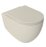 Унитаз ISVEA Infinity подвесной 365*530*400 -слоновая кость матовый 10NF02001SV-2K