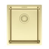 Мойка Paulmark LASSAN 38 UNI LA38-LG 380х440х200 мм, нержавеющая сталь, светлое золото