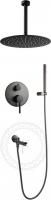 Душевая система скрытого монтажа FILARETE Roun FL1022 (Графит)