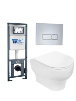 Комплект инсталляции с унитазом Weltwasser MARBERG 410 + ERLENBACH 004 GL-WT + MAR 410 SE-CR