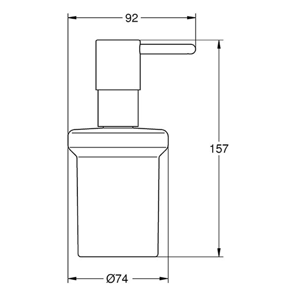 Дозатор для мыла Grohe Essentials 40394001