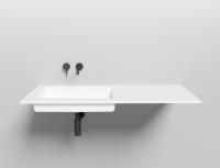 Раковина встраиваемая Salini MAREA 14, белый, 1802214MF