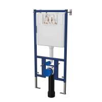 Инсталляция для подвесного унитаза Vincea VIS-450, 510х1000, цвет сине-белый