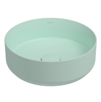 Раковина ISVEA Infinity накладная 360*360*120 цвет мятно зеленый матовый 10NF65036SV-2T