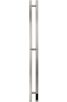 Полотенцесушитель электрический с/т Comfysan Альто-К (Alto-K) EC-2 120/8, никель, гальваника