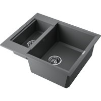 Кухонная мойка Omoikiri Sakaime 60-2-PL Tetogranit/платина 4993915