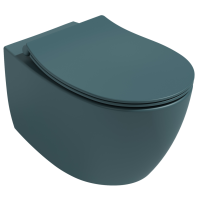 Унитаз ISVEA Sentimenti Neo подвесной 363*510*400 изумрудный матовый 10AR02010SV-2P