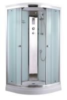 Душевая кабина Timo Comfort T-8809 Fabric Glass  90*90*220+турецкая баня хамам+стульчик прозрачный