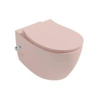 Унитаз подвесной безободковый ISVEA Sentimenti Neo с функцией биде лососевый матовый 10ARS1015I-2S