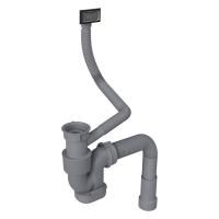 Сифон для одночашевой кухонной мойки БЕЗ ВЫПУСКА Reflexion Part RX9003PT
