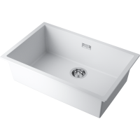 Кухонная мойка Omoikiri Yamakawa 75T-U/I-WH Tetogranit/белый 4993462