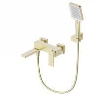 Смеситель для ванны с душем WONZON & WOGHAND, Брашированное золото (WW-88037068-BG)