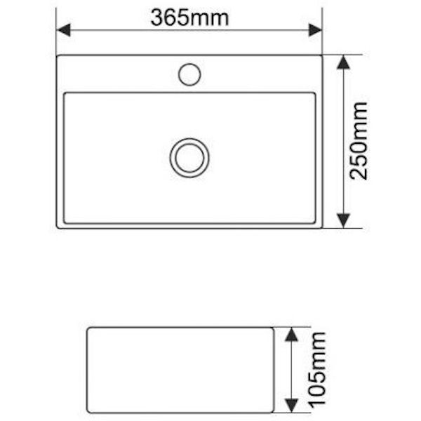 Раковина Melana MLN-A301