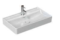 Раковина накладная ISVEA Vea 81 прямоугольная 81см цвет белый 10VAS5081I