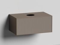 Подвесной модуль Salini Armonia 900x400 с вырезом под сифон, бронза, 27A.1.900.400.04.1