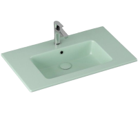 Раковина ISVEA SistemaT накладная 810*465*140 1 цвет мятно-зеленый матовый 10SL51081SV-2T