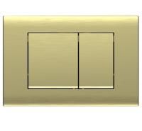 Кнопка смыва Vincea VFP-001BG, цвет брашированное золото