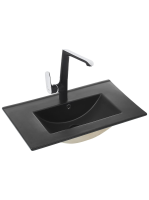 Раковина врезная WeltWasser WW SK DEILBACH 7517-60 MT-BL