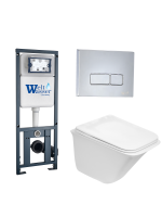 Комплект инсталляции с унитазом Weltwasser MARBERG 410 + ROTBACH 004 GL-WT + MAR 410 SE-CR