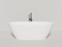 Ванна отдельностоящая Salini SOFIA 185x90 покраска по RAL полностью, S-Stone, матовый 102529MF