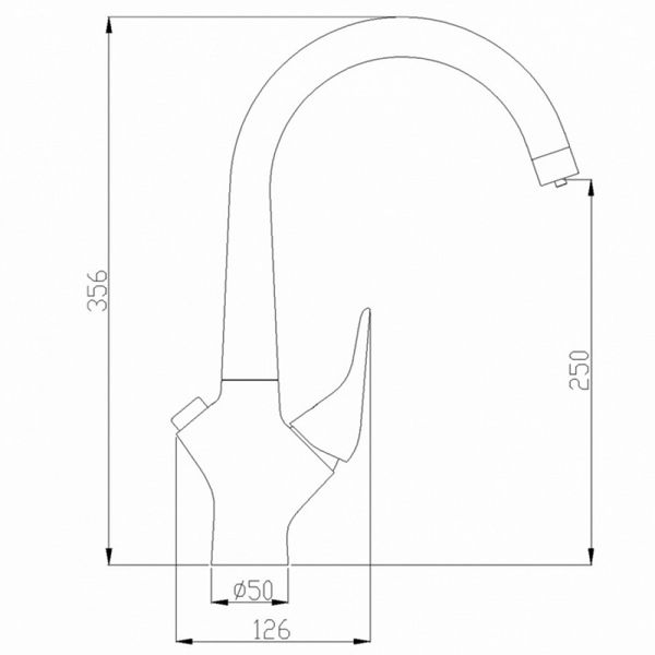 Смеситель для мойки ZorG Steel Hammer SH 815 хром