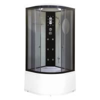 Душевая кабина Niagara Ultra NG-1908-01 (90х90х220) высокий поддон(48см),черный,стекло тонированное,4 места