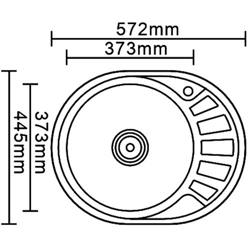 Кухонная мойка Ledeme L75745-6L 45x57