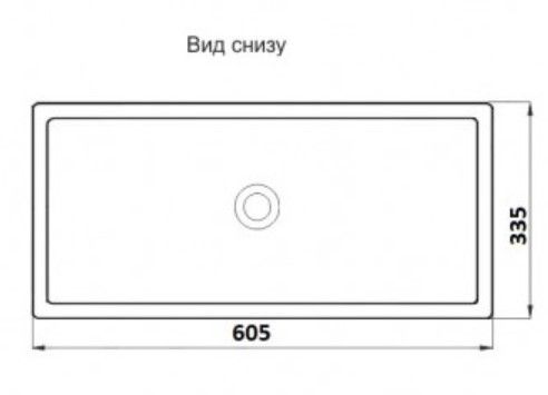 Раковина накладная CeramaLux 596