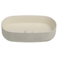 Раковина ISVEA Infinity накладная 550*360*120 цвет слоновая кость матовый 10NF65055SV-2K