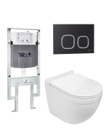 Комплект инсталляции с унитазом Weltwasser AMBERG 497 ST + HEIMBACH 043 GL-WT + AMBERG RD-BL