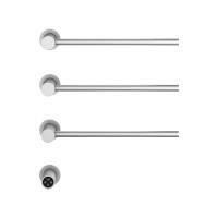 Полотенцесушитель электрический встраиваемый WONZON & WOGHAND, Брашированный никель (WW-AL313-BR)