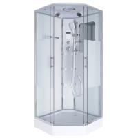 Душевая кабина Niagara Ultra NG-306-01 (90х90х220) низкий поддон(16см),стекло матовое,4 места
