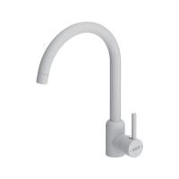 D3007033 Logic Кухонный смеситель Dorff поворотный, белый