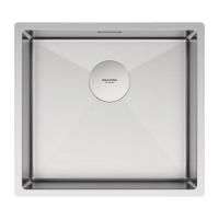 Мойка Paulmark NEXT 48 UNI PM214844-BS 440х480х200 мм, нержавеющая сталь, нержавеющая сталь