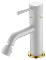 Смеситель для биде Boheme Uno 466-WG white gold