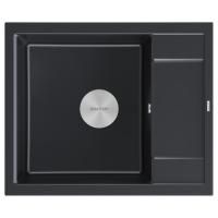 Мойка Paulmark FLUGEN 50-600 PM216050-BLM 500х600х200 мм, IT-GRANIT, черный металлик