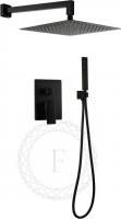 Душевая система скрытого монтажа FILARETE Fing FL1043 (Черный матовый)