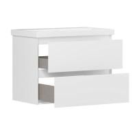 Тумба под умывальник Belux подвесная Турин 90-02 Белый матовый