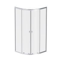 W88G-205-090MT64 X-Joy Twin Slide,  Душевое ограждение AM.PM без  поддона, 90x90, профиль мат хром