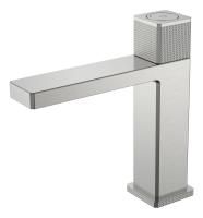 Смеситель для раковины Boheme Quad 159-NB nikel brush