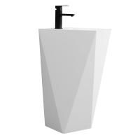 Умывальник Belux Триумф 450x800 Белый матовый, Solid Surface