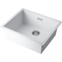 Кухонная мойка Omoikiri Yamakawa 55T-U/I-WH Tetogranit/белый 4993431