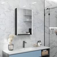 Зеркало-шкаф Reflexion Box Black LED 500х800 RF2419BL